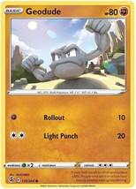 Geodude 135/264 Common Fusion Strike Pokemon Card - $5.00