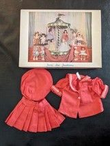 1950&#39;s Terri Lee Sailor Suit Skirt Shirt Hat Pink 16 In Doll Complete Box - £122.16 GBP