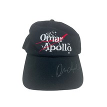 Omar Apollo Black Baseball Hat Omar Apollo Singer and Signed Adjustable ... - £91.74 GBP