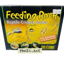 Exo-Terra Feeding Rock Reptile Cricket Feeder - £15.02 GBP