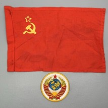 Rare Lot Russian Soviet Large Star Seal CCCP Space Program Patch National Emblem - £77.23 GBP