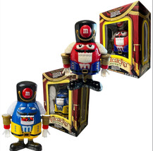 M&amp;M&#39;s Blue &amp; Red Nutcracker Limited Edition Holiday Collectible Candy Di... - $1,264.80 MXN