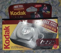 Kodak Zoom 27 Exposure Flash One time Use Camera Expired 3/2007 New Sealed - £7.59 GBP