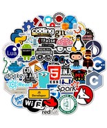 30/50pcs Programmer Internet Java Stickers Geek Php Docker Html Program - $9.10 CAD+