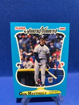 1990 Fleer Baseball Don Mattingly #21 New York Yankees - $14.85