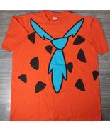 Fred Flintstone T-Shirt Cartoon Costume Single Stitch Vtg AOP Halloween ... - $43.20