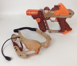  Lazer Tag Team Ops Laser Replacement Gun Glasses Orange 2004 Tiger Electronics  - $24.70
