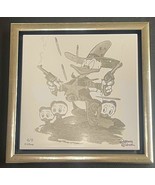Sheriif of Bullet Valley: Limited-edition, hand-signed Disney fine art tile - $6,632.45 MXN