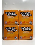 sticky bumps surfboard longboard  surf wax 4 pack Warm- tropical tempera... - $16.40 CAD