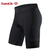 Santic Cycling Shorts Men&#39;s Summer Black Road Bike Shorts Sponge Cushion  Perspi - £108.20 GBP