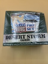 New DESERT STORM  Pro Set 1991 Factory Sealed BOX Of 36 Packs 10 Cards Each - $24.48