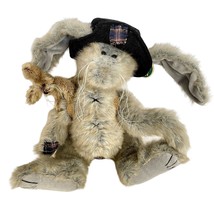 Bearington Collection Bunny Rabbit Plus Friend Plush RAGS &amp; BAGS 12in w/Tag - £20.06 GBP