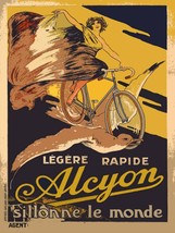 Decoration Poster.Home interior design print.Wall art.Alcyon Bicycle race.7222 - £14.28 GBP+