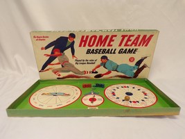 ORIGINAL Vintage 1948 Selchow + Righter Home Team Baseball Board Game - £39.56 GBP