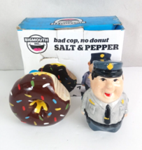 Bad Cop , No Donut Salt &amp; Pepper Shakers - $8.72