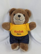 Smile International Kodak Film Bear Plush 11 Inch 1987 Stuffed Animal Toy - £24.56 GBP