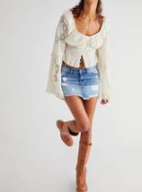 Free People - Out Of Ordinary Denim Mini Skirt - £35.66 GBP+