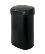 Black 13-Gallon Kitchen Trash Can with Touch Free Motion Sensor Lid - $222.89 CAD