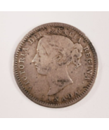 1887 Canada 10 Cents Silver Coin In VG Condition, KM 3 - £78.05 GBP