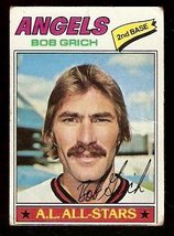California Angels Bobby Grich 1977 Topps # 521 Good - £0.39 GBP
