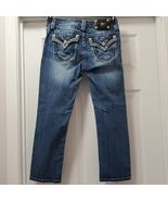 Miss Me Boyfriend Capri Blue Jeans Women&#39;s Actual Size 28.5&quot; W - $337.23 MXN