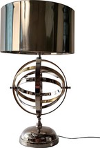 Table Lamp Armillary Gold Silver Aluminum Shades Included Medium E26 60W - £687.24 GBP