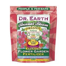 Dr. Earth 705P Organic 6 Flower Garden Fertilizer in Poly Bag, 4-Pound - $27.97