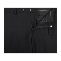 Men Renoir Suit Separate Super 140s Soft Wool Two Button Classic Fit 508-1 Black image 5