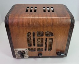 Antique VTG Wooden Talk A Phone Tube Intercom System As Is 4 Parts Rare ... - $58.04