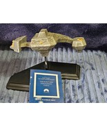 Franklin Mint Star Trek TNG Borg Ship Type II w/ Stand &amp; COA – Collector... - $3,182.69 MXN