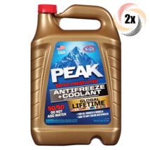 2x Bottles Peak Car Antifreeze + Coolant Cool 50/50 | Global Lifetime | 1 Gallon - £40.03 GBP