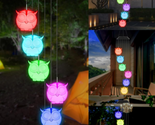 Mother&#39;s Day Gifts for Mom Her Wife, Solar Wind Chimes, Color Changing O... - £16.42 GBP