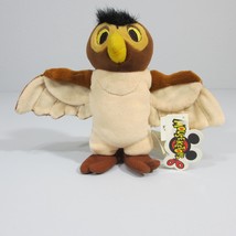Disney Mouseketoys Owl 7 inch Plush Beanbag Winnie the Pooh Stuffed Animal Bird - £19.03 GBP