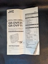 JVC Service Manual Instructions Digital Video Camera Camcorder GR-DVF11 ... - $13.09