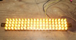 Replacement 12v Amber LED Light: 7-1/2&quot; Long x 1-1/4&quot; Tall Unbranded Fre... - £14.89 GBP