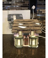 Vintage Dept 56 Cottage Toy Shop 1986 Original Dickens Lane Village Lighted - €17,83 EUR