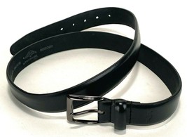 DOCKERS Leather Belt-Black-Metal Buckle USA-36-Men&#39;s-Genuine-11DO0100 - £9.87 GBP