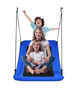 700lb Giant 60 Inch Platform Tree Swing for Kids and Adults-Blue - Color... - $139.49