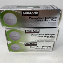 Kirkland Three-Piece Urethane Cover Golf Ball  Performance 3 Pack (Lot of 3) - £20.27 GBP