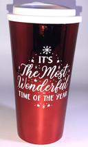 It’s The Most Wonderful Time Of The Year 16oz Christmas Holiday Mug Cup Tumbler - £7.81 GBP