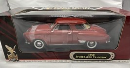 1950 Studebaker Champion Red Sealed Box Road Signature 1/18 Diecast Metal - £31.64 GBP