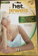 Hot Jewels~Body Jewelry Feathers~Temporary Tattoos~As Seen On TV~FSIB~ - $12.19 CAD