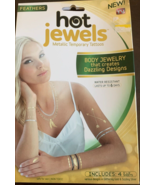 Hot Jewels~Body Jewelry Feathers~Temporary Tattoos~As Seen On TV~FSIB~ - €7,78 EUR