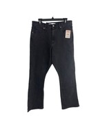 Signature Levi Strauss Womens Jeans Size 10/30 High Rise Kick Boot Black... - £28.90 GBP