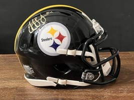 JuJu Smith Schuster Autograph Signed Steelers Mini Helmet COA Beckett - £81.19 GBP