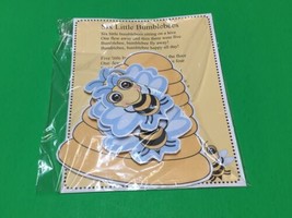 Six Little Bumble Bees Flannel Board Set  -  Laminated Activity Set - Teaching  - £7.11 GBP