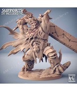 3D Printed Artisan Guild Vulkarion Fire Jotunn Champion Epic Bosses 28mm... - $40.28 CAD+