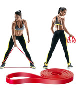 Workout Bands For Women/Men, Pro Elastic Exercise Bands For Squat Hip Tr... - £19.22 GBP