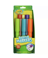 Crayola Bathtub Markers, Assorted Colors, 5 Count Bath Washable Nontoxic 3+ - £7.82 GBP