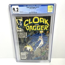 1985 Cloak and Dagger #1 CGC 9.2 Newsstand Marvel Comic Graded - £41.09 GBP
